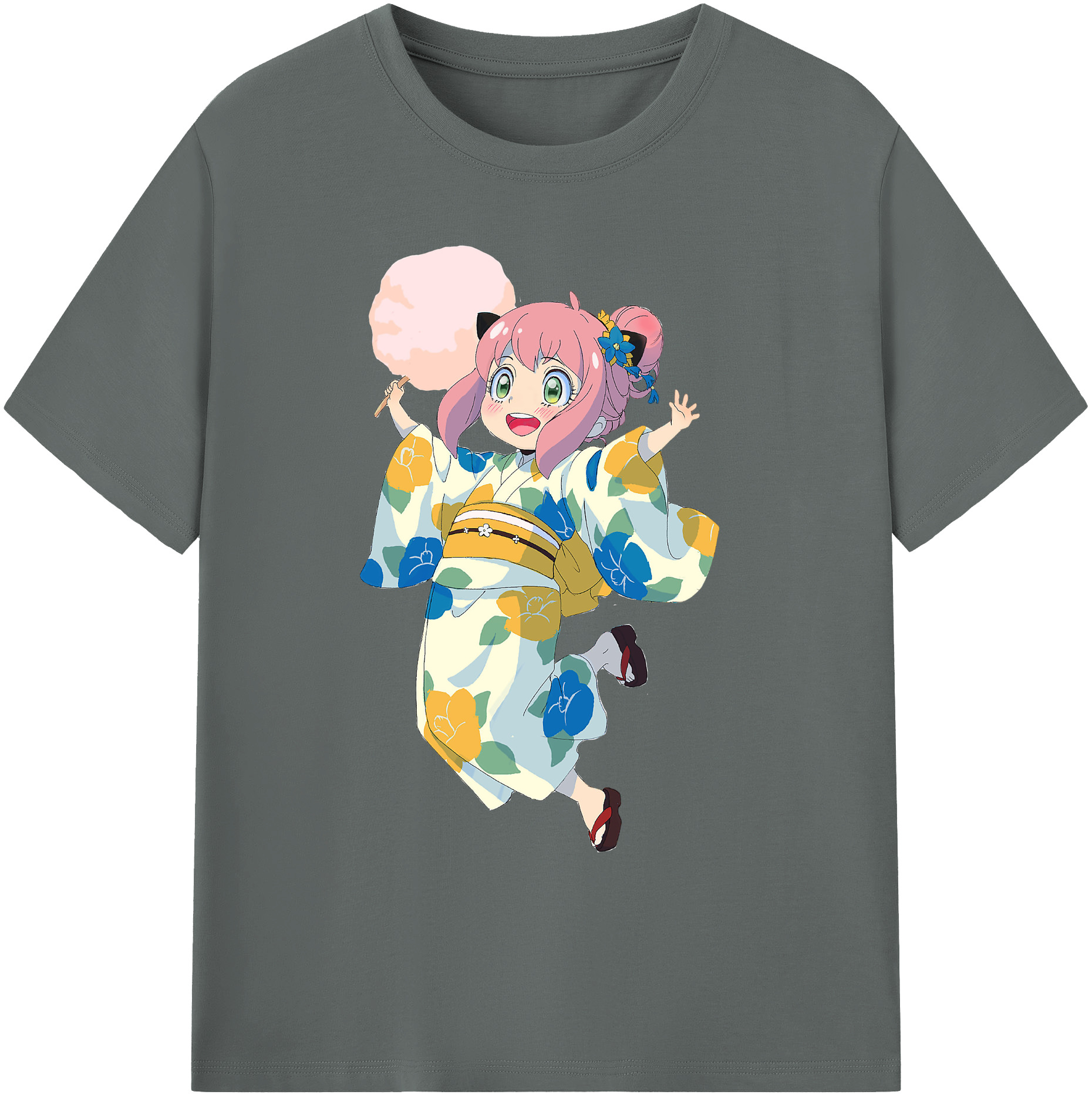 （画像用） SPY×FAMILY间谍家家酒 綿100％ メンズ半袖Tシャツ｜肌触りやわらか＆通気性